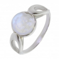 Bague 30-12 pierre de lune argent