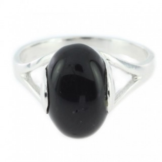 Ring 30-13 Black Onyx Sterling Silver