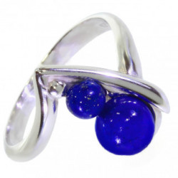 Bague 30-15 lapis lazuli argent
