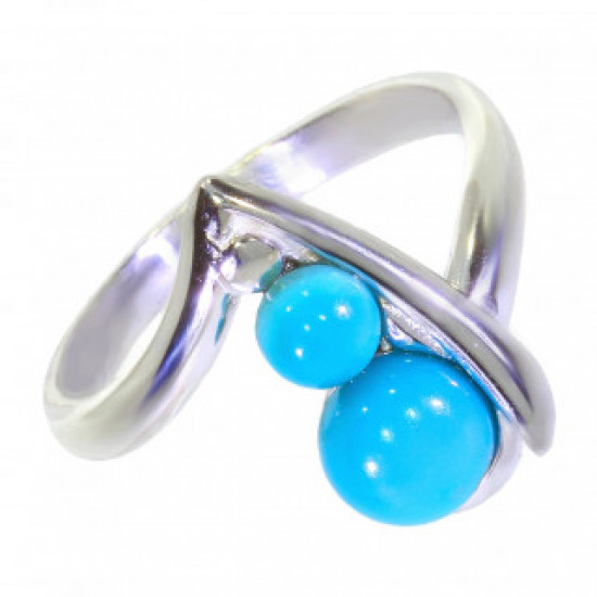 Ring 30-15 Sterling Silver Turquoise