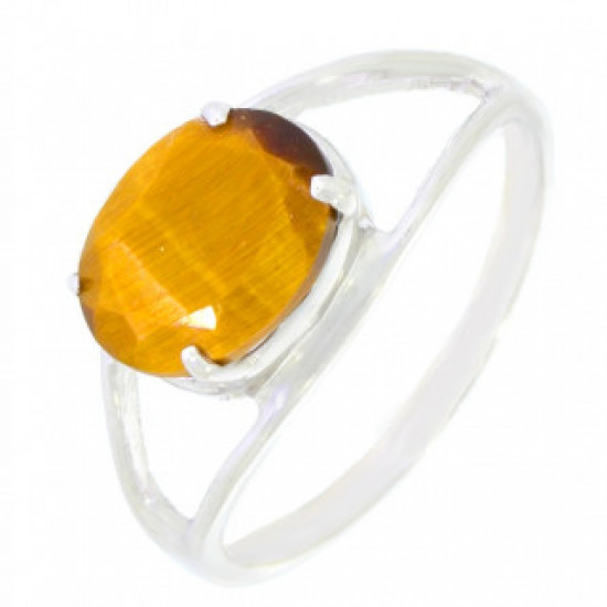 Ring 30-18 Sterling Silver Tiger's Eye