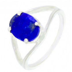 Bague 30-18B lapis lazuli argent