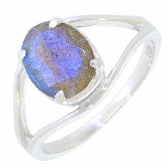 Ring 30-18B Sterling Silver Labradorite