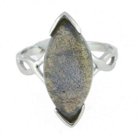 Ring 30-19 Sterling Silver Labradorite