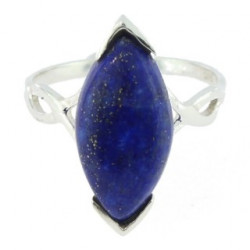Bague 30-19 lapis lazuli argent