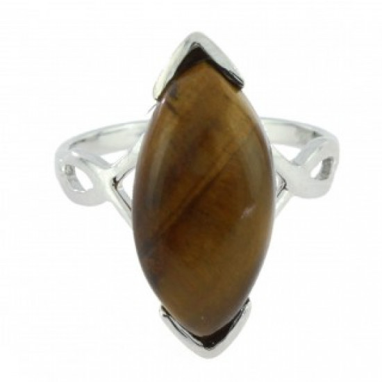 Ring 30-19 Sterling Silver Tiger's Eye