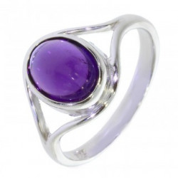 Ring 30-23 Sterling Silver Amethyst