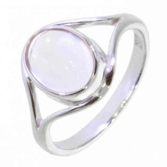 Ring 30-23 Sterling Silver Rose Quartz