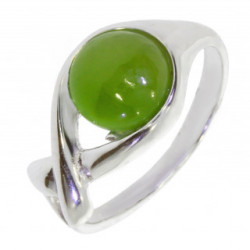 Ring 30-24 Sterling Silver Jade