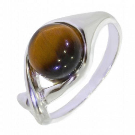 Ring 30-24 Sterling Silver Tiger's Eye