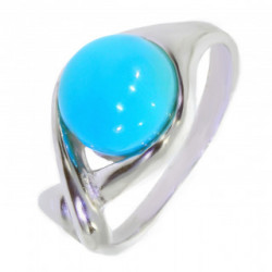 Ring 30-24 Sterling Silver Turquoise