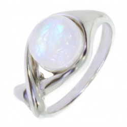 Ring 30-24 Sterling Silver Moonstone