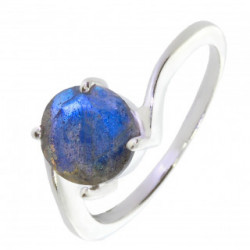 Ring 30-26 Sterling Silver Labradorite