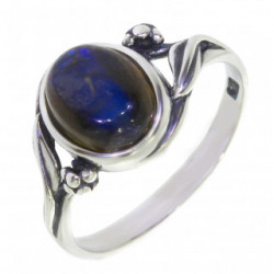 Ring 30-27 Sterling Silver Labradorite