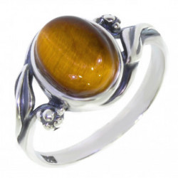 Ring 30-27 Sterling Silver Tiger's Eye