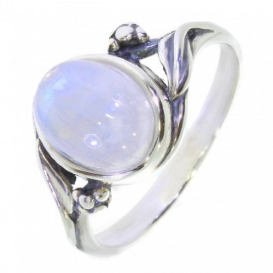 Ring 30-27 Sterling Silver Moonstone