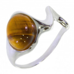 Ring 30-28 Sterling Silver Tiger's Eye