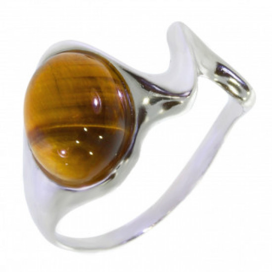 Ring 30-28 Sterling Silver Tiger's Eye