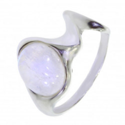 Ring 30-28 Sterling Silver Moonstone