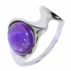 Ring 30-28 Sterling Silver Amethyst