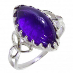 Ring 30-30 Sterling Silver Amethyst