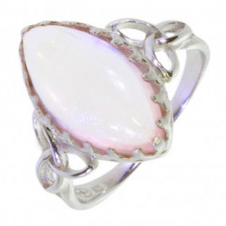Ring 30-30 Sterling Silver Rose Quartz