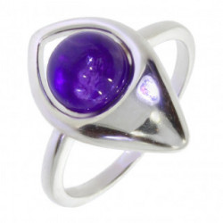 Ring 30-33 Sterling Silver Amethyst