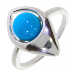 Ring 30-33 Sterling Silver Turquoise