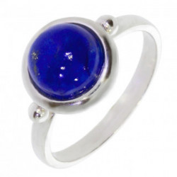 Ring 30-34 Sterling Silver Lapis Lazuli
