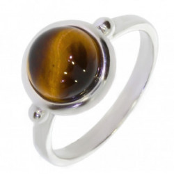 Ring 30-34 Sterling Silver Tiger's Eye