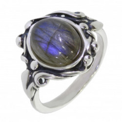 Ring 34-03 Sterling Silver Labradorite