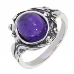 Ring 34-03 Sterling Silver Amethyst