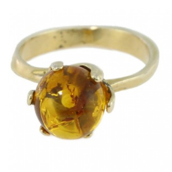 Ring 34-05 Vermeil Amber