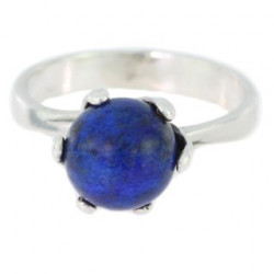 Ring 34-05 Sterling Silver Lapis Lazuli