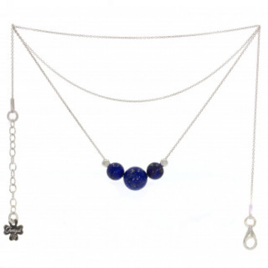 Sterling Silver Lapis Lazuli Necklace