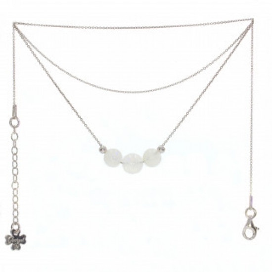 Sterling Silver Moonstone Necklace