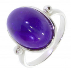 Ring 34-09 Sterling Silver Amethyst