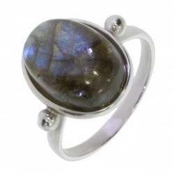 Ring 34-09 Sterling Silver Labradorite