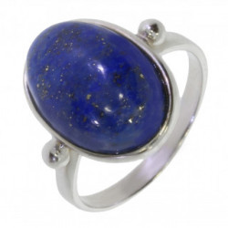 Ring 34-09 Sterling Silver Lapis Lazuli