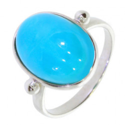 Ring 34-09 Sterling Silver Turquoise