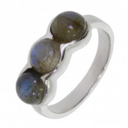 Ring 34-12 Sterling Silver Labradorite