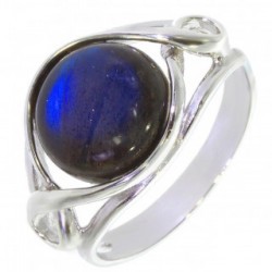 Ring 34-13 Sterling Silver Labradorite
