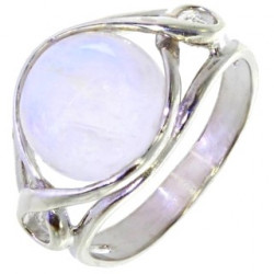 Ring 34-13 Sterling Silver Moonstone