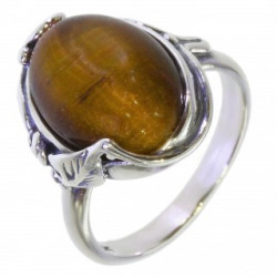 Ring 34-14 Sterling Silver Tiger's Eye