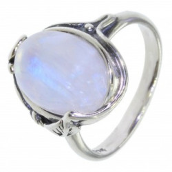 Ring 34-14 Sterling Silver Moonstone