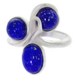 Ring 34-18 Sterling Silver Lapis Lazuli
