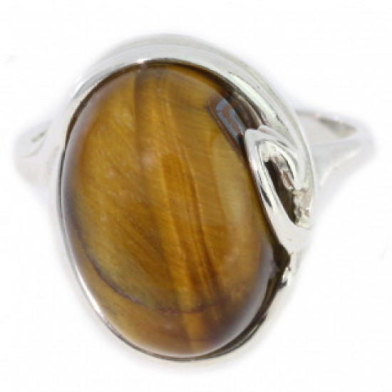 Ring 34-19 Sterling Silver Tiger's Eye