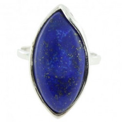 Ring 34-22 Sterling Silver Lapis Lazuli
