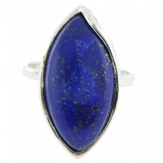 Ring 34-22 Sterling Silver Lapis Lazuli