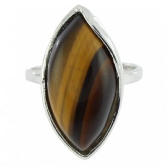 Ring 34-22 Sterling Silver Tiger's Eye